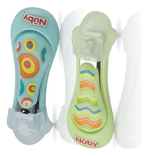 comprar Cortauñas Para Bebé Nuby, 2 Unidades, Verde-azul