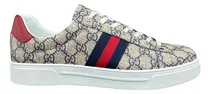 Comprar Tenis Gucci Serie Ace Con Correas Para Hombres Y Mujeres Zapatillas Zapatos Blancos Guchi