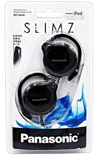 Producto Generico - Panasonic Rp-hs46-k Slimz Auriculares C. Color Negro