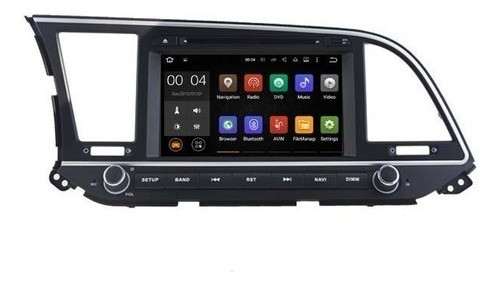 Hyundai Elantra 2017-2019 Android 9.0 Dvd Gps Wifi Radio Usb