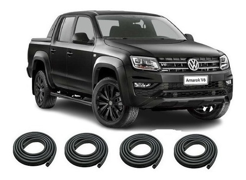 Vw Amarok 2017 / 2022 Burletes Puertas Delanteras + Traseras