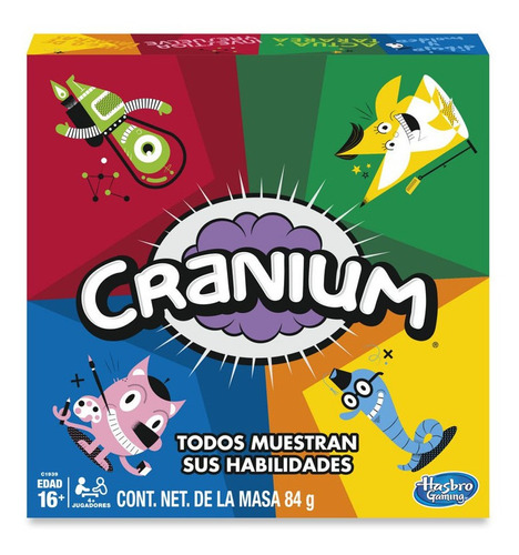 Juego De Mesa Cranium Hasbro 4 - 10 Jugadores