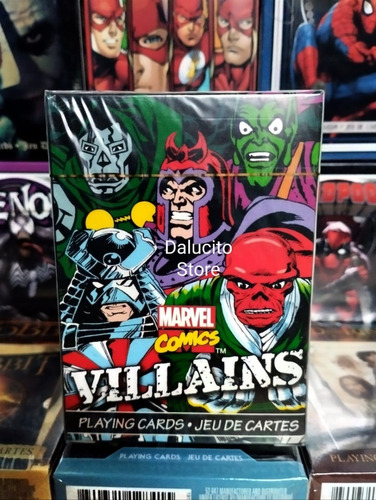 Marvel Juego De Cartas Villanos