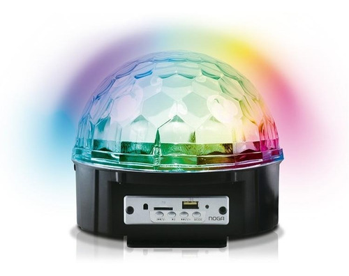 Parlante Bola Esfera Led Audioritmica Bluetooth Usb Noga