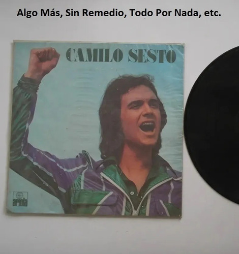 Vinilo Camilo Sesto 1973 Algo Más, Sin Remedio