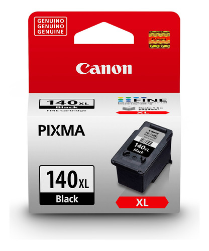 Cartridge Canon 140xl Bk Original Alto Rendimiento
