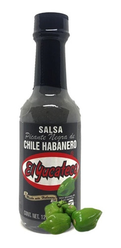 Salsa Picante El Yucateco Chile Habanero X 120 Ml