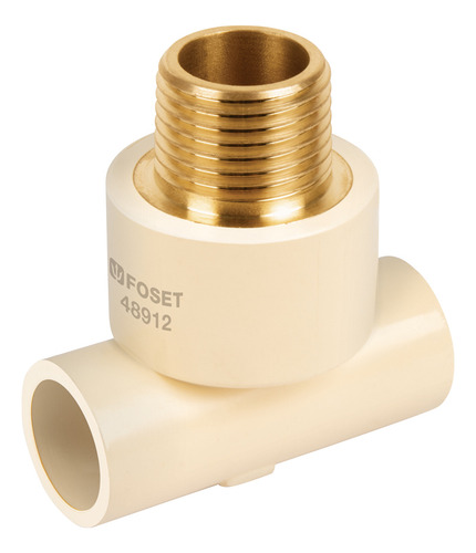 Tee Reducida Cpvc Lat Rosc Exterior 3/4x3/4x1/2' 48912 10 Pz