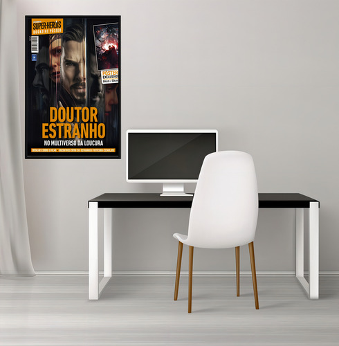 Superpôster Mundo dos Super-Heróis - Dr. Estranho 2 - No Multiverso da Loucura, de Editora Europa. Editorial Editora Europa Ltda., capa mole em português, 2022