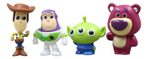 Conjunto De Coleção De Enfeites Toy Story 4 Peças