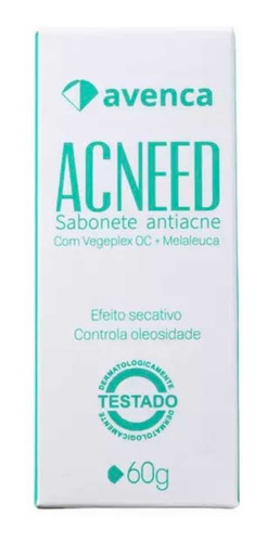 Avenca Acneed Sabonete Líquido Para Acne 60g + Brinde