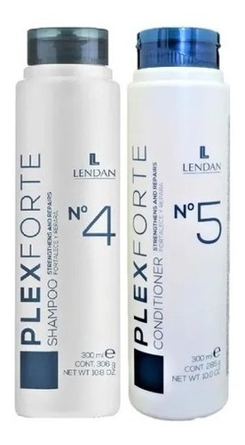 Lendan Plex Forte Kit Reparación Shampoo Y Acondicionador 