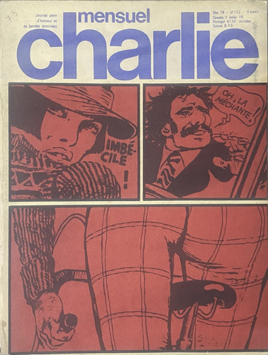 Charlie Nº 112 Revista Comic Francia, Valentina, 1978 K5