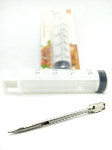 Imagen 3 de 3 de Jeringa Gastronómica 60 Ml Adobar Marinar Saborizar Carnes
