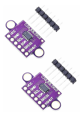 Organizador 2 Repuesto Vl53l0x Tiempo Vuelo Tof Laser Gy