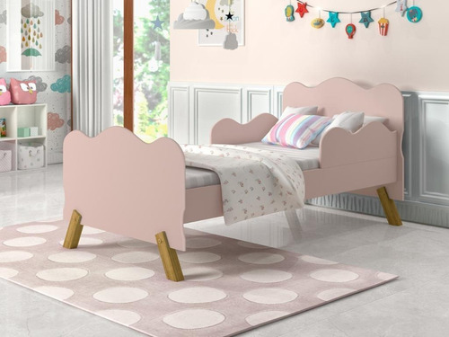 Imagem 3 de 6 de Mini Cama Angel Nuvem Com Brinde Colchão Infantil - Promoção