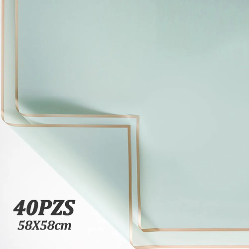 Papel Coreano Para Envolver Ramas De Bouquet Flores 40