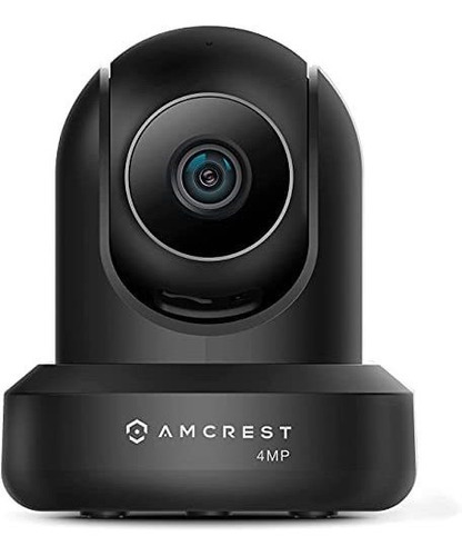 Camara Wifi Para Interiores Amcrest 4mp Prohd Color Negro