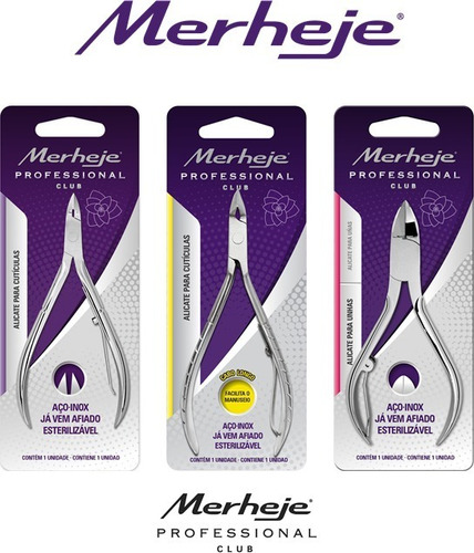Oferta! Kit Profesional Manicura Merheje- Cutículas 2+uñas 1
