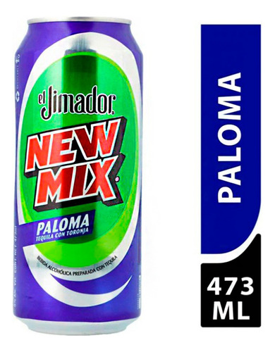 New Mix El Jimador Bebida Preparada Paloma 350 Ml 12 Pack
