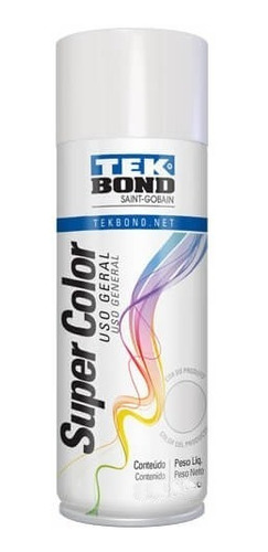Pintura En Aerosol General Blanco Mate 140g/200ml Tek Bond