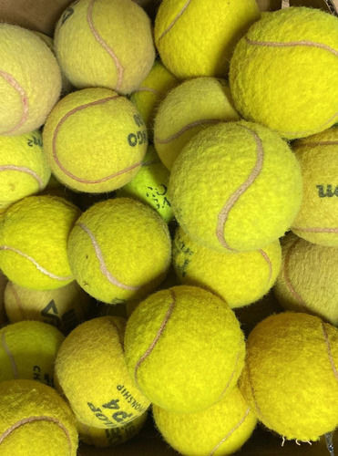 Pack De 10 Pelotas De Tenis Usadas