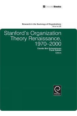 Libro Stanford's Organization Theory Renaissance, 1970-20...