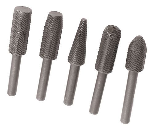 Juego De 5 Limas Rasp Grinder, De Aleación De Acero De Tungs