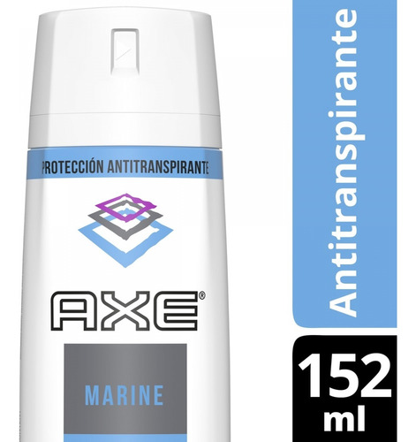 Antitranspirante Desodorante Axe Marine 152ml