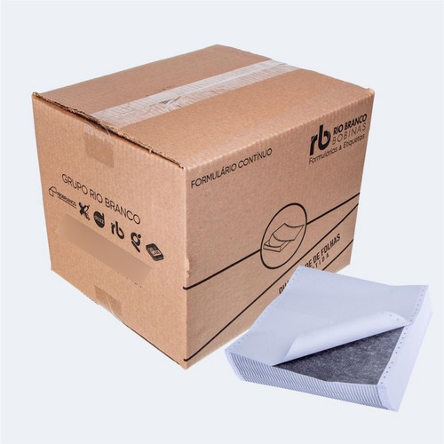 Formulario Continuo Branco 2 Vias 80 Colunas 50g C/carbon Cx