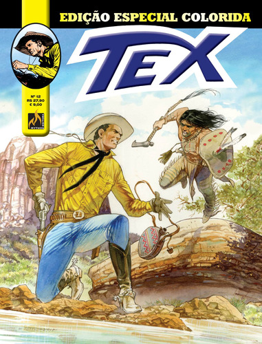 Tex edição especial colorida Nº 12, de Ruju, Pasquale. Editora Edições Mythos Eireli,Sergio Bonelli Editore, capa mole em português, 2020