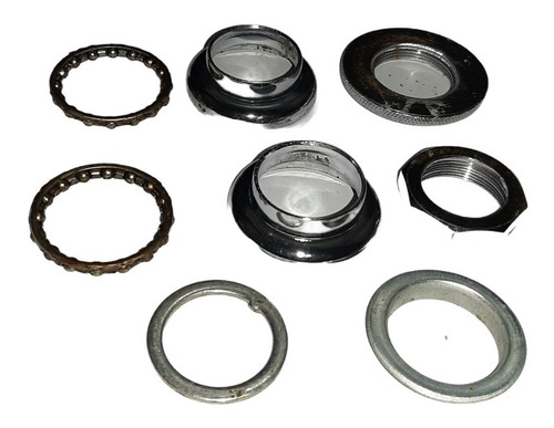 Imagen 9 de 10 de Kit Tazas De Volante Direccion De Bicicleta Top Neco 8pcs