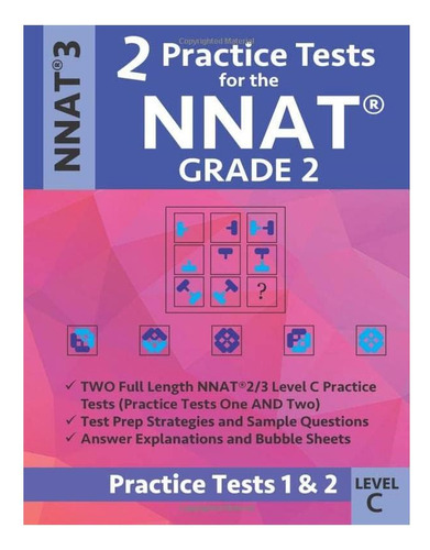 Libro: 2 Practice Tests For The Nnat Grade 2 Level C: Practi