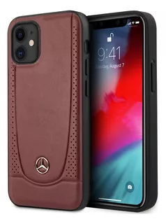 Funda Case Mercedes Benz U Roja Compatible iPhone 12 Mini