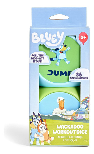 Cubos Para Jugar Bluey Wackadoo 36 Combtions