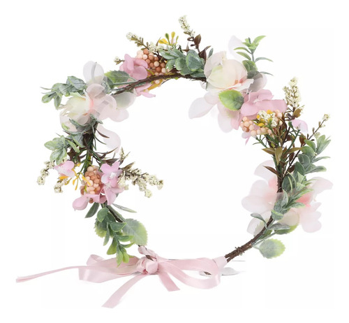 Diadema De Flores Para Fiesta De Bodas