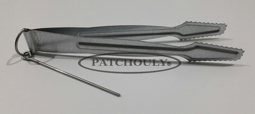 Imagen 2 de 4 de Pinza Para Carbón Narguile 15cm. Shisha Hookah Narguila Pipa