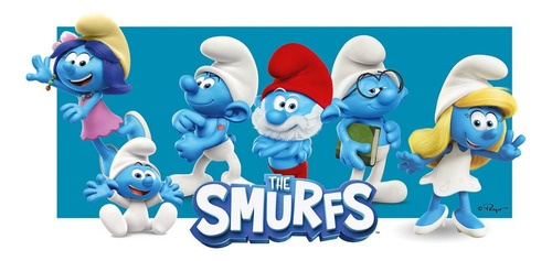 Boneco Vanity Smurfs - Burger King