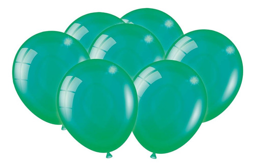Balão Bexiga Metalizado Várias Cores 9 Polegadas 25 Unidades