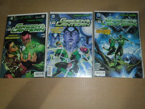 Green Lantern The New 52 0-12 Y Annual Televisa (Usado)