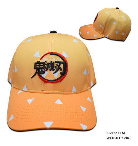 Gorro Visera Kimetsu No Yaiba Demon Slayer Zenitsu Bordado A