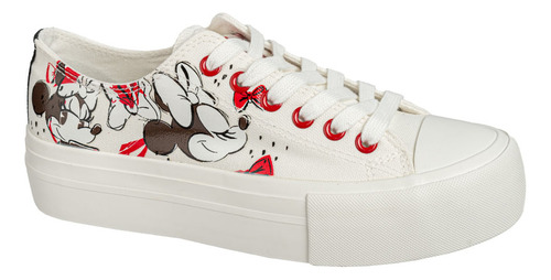 Zapatillas Urbanas Mujer Minnie Mouse 2-ny059 2-ny059 Textil