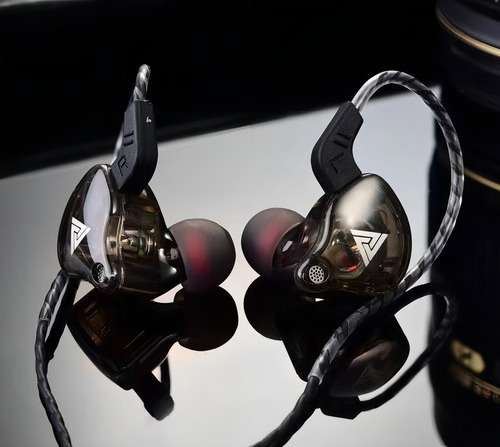 Auriculares In-ear Gamer Qkz Audio Ak6 Ak6 Negro