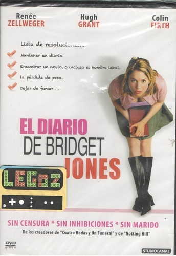 Legoz Zqz Diario De Bridget Dvd Disco Sellado Ref 1195