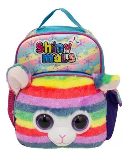 Mochila Escolar Ruz Shiny Mals Oso Arcoiris Niños 14 L Original