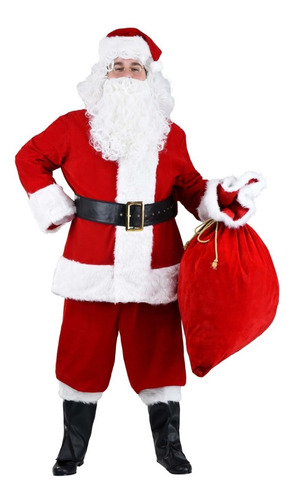 Disfraz De Santa Claus Navidad Hombres Adultos Envio Gratis A