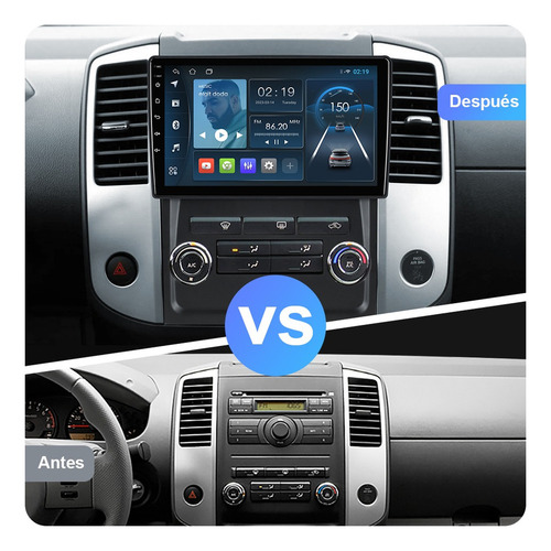 Auto Estéreo 2+32g Para Nissan Xterra Frontier 2009-2012 Gps