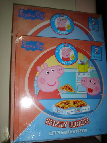 Peppa Pig Family Lunch Ingles Libro Cuento Barrilete Animal 