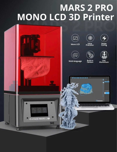 Imagem 2 de 9 de Impressora 3d Elegoo Mars 2 Pro Shops