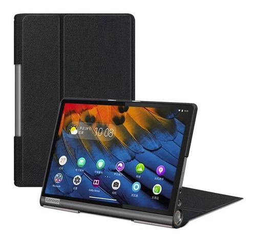 Funda Inteligente + Lámina Para Lenovo Yoga Smart Tab 5